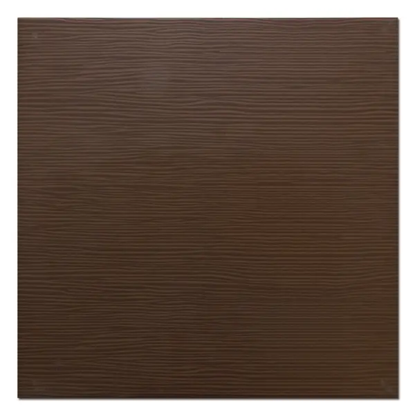 Gresie tip parchet interior Wenge Brown 33 x 33 cm mata