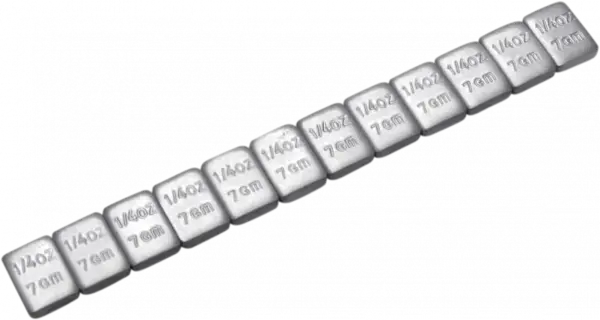 Greutatati echilibrare roata Motion Pro 7g argintiu