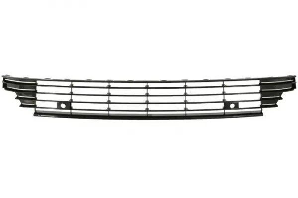 Grila bara fata (cu locas senzori, plastic, negru lucios) VW CC intre 2011-2016