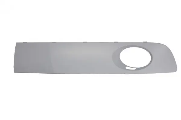 Grila bara fata dreapta cu locas proiectoare, plastic, grunduita VW TRANSPORTER V intre 2009-2015
