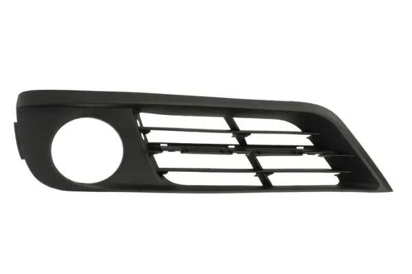 Grila bara fata dreapta cu locas proiectoare, plastic, negru potrivit BMW Seria 5 GRAN TURISMO F07 2013-2017