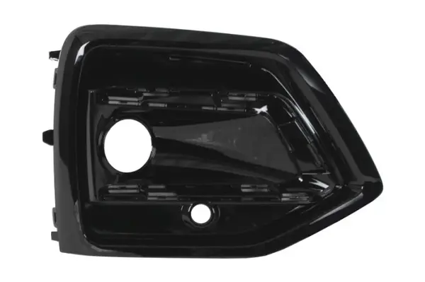 Grila bara Fata Dreapta cu orificii proiector ceata, cu orificii senzori parcare, negru lucios potrivit AUDI Q5 06.16- 01.17-10.20