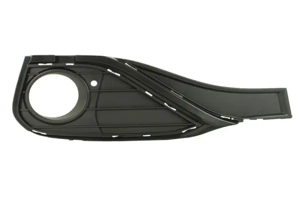 Grila bara Fata Dreapta inchis, SPORT, cu orificii proiector ceata, plastic, negru potrivit BMW 4 F32, F82, 4 F33, F83, 4 GRAN COUPE F36 07.13-05.21 07.13-