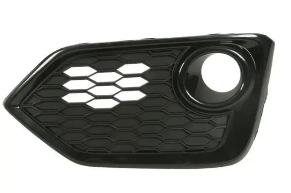 Grila bara fata dreapta (locas proiector, plastic, negru lucios) HONDA CIVIC X dupa 2015