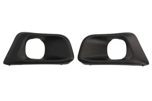 Grila bara fata Dreapta Stanga Set 2 bucati, cu locas proiector plastic, negru potrivit PEUGEOT 308 II 2013-2021