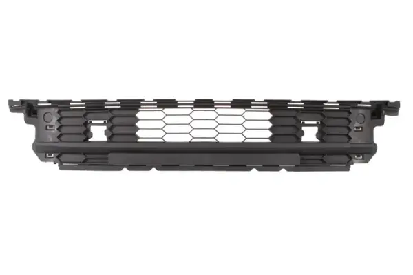 Grila bara Fata Mijloc, cu orificii senzori parcare, plastic, negru potrivit SKODA KODIAQ I 09.16- 03.06-03.10