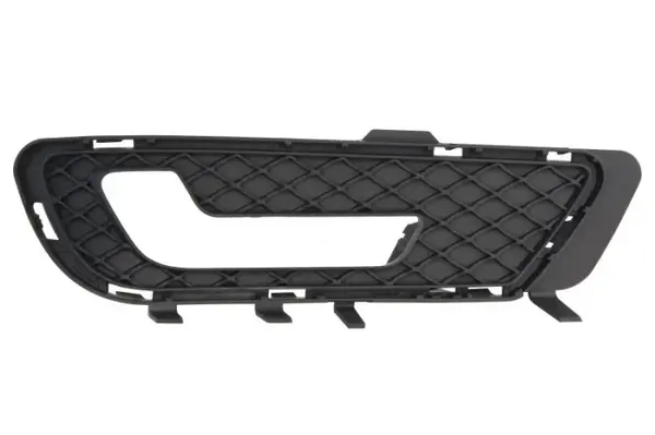 Grila bara fata stanga AVANTGARDE, cu locas lumini zi, plastic, negru MERCEDES Clasa E W212 intre 2009-2013