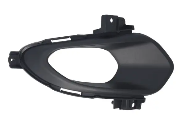 Grila bara Fata Stanga BASIS, cu orificii proiector ceata, abs, negru potrivit KIA CEE D 05.12-07.18