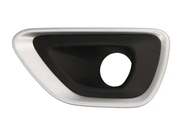 Grila bara fata stanga cu locas proiectoare, aluminiu negru JEEP GRAND CHEROKEE 4 IV WK2 intre 2013-2016