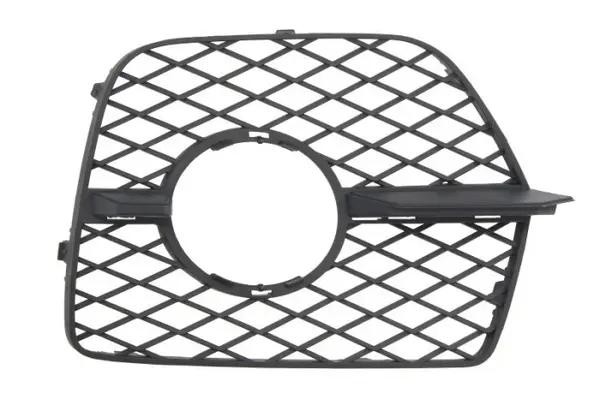 Grila bara fata stanga cu locas proiectoare, plastic, negru BMW X6 E71, E72 intre 2007-2014