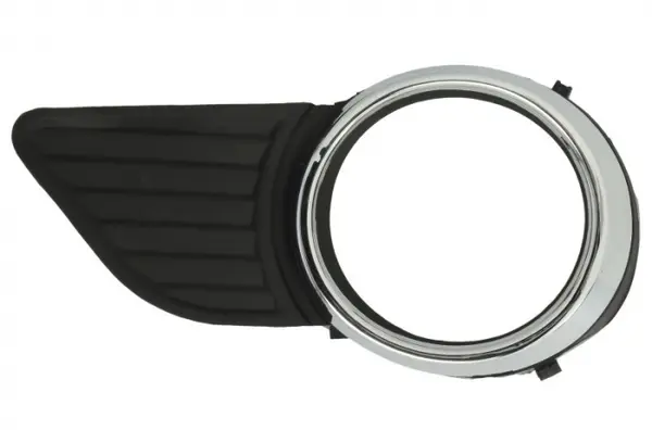 Grila bara fata Stanga cu locas proiector plastic, crom negru Toyota Sienna 2010-2017