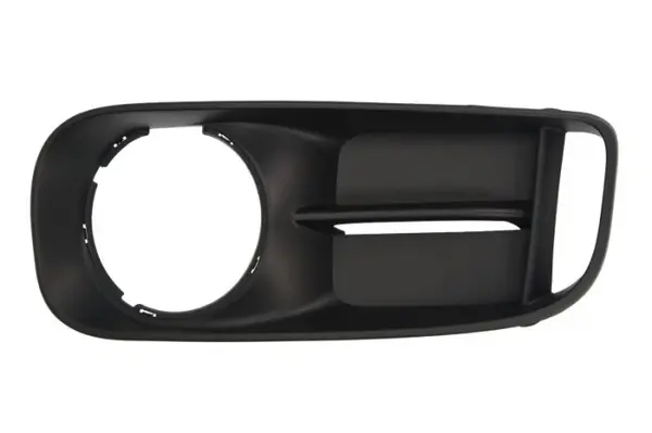 Grila bara fata Stanga cu locas proiector plastic, negru potrivit MINI COUNTRYMAN F60 dupa 2016