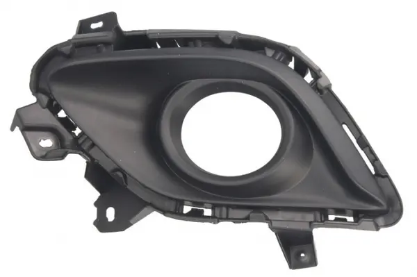 Grila bara fata Stanga cu locas proiector plastic, negru potrivit MAZDA 6 12.12- 2012-2015