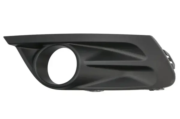 Grila bara Fata Stanga cu orificii proiector ceata, negru potrivit RENAULT FLUENCE 02.10- 01.13-12.15