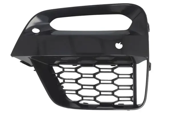 Grila bara Fata Stanga deschis, pachet M, cu orificii senzori parcare, plastic, negru-mat potrivit BMW X3 G01, X3 G01, F97, G08, X4 G02, F98 08.17- 10.17-