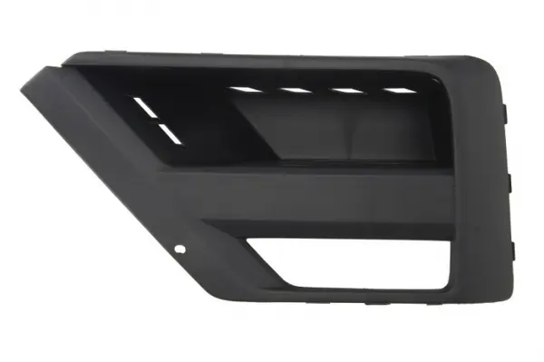 Grila bara fata Stanga Inferior, cu locas proiector plastic, negru, potrivit VW CRAFTER dupa 2016 dupa 2016