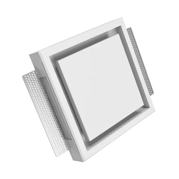 grila de ventilatie incastrata in rigips ergovent kvadro125