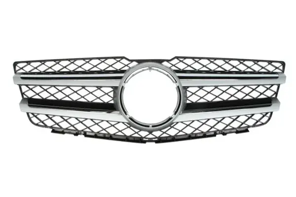 Grila fata 2 dungi, negru crom MERCEDES GLK X204 intre 2008-2012