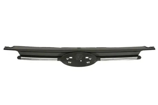 Grila fata (cu dunga, crom negru) potrivit FORD TOURNEO CUSTOM V362, TRANSIT CONNECT, TRANSIT CONNECT V408 MINIVAN, TRANSIT COURIER B460 1.0H-2.2D 04.12- 04.12-