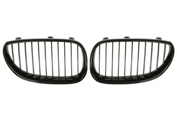 Grila fata Dreapta Stanga (negru negru lucios) potrivit BMW 5 (E60), 5 (E61) 2.0-5.0 12.01-12.10 07.03-12.10