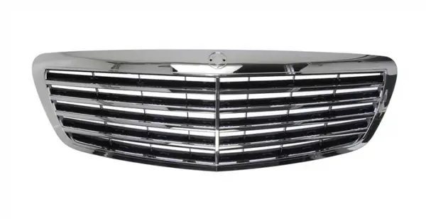 Grila fata negru crom MERCEDES Clasa S W221 intre 2005-2010
