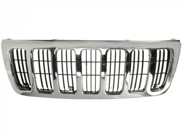 Grila fata stanga LAREDO, completa, negru crom JEEP GRAND CHEROKEE intre 1998-2005