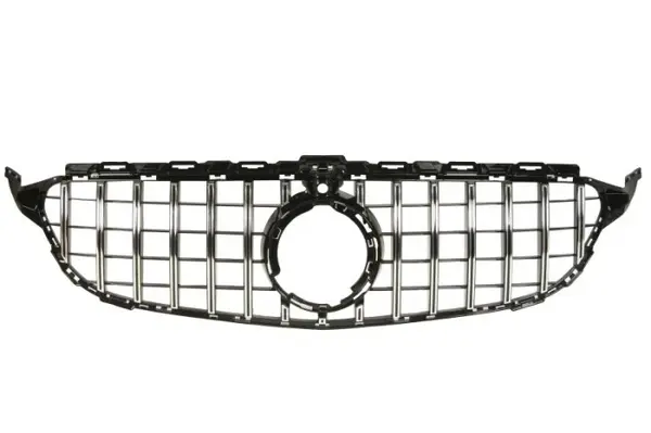 Grila radiator (AMG GT, negru lucios crom) potrivit MERCEDES C-KLASA W205 12.18-02.21