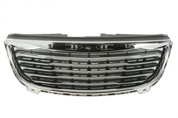 Grila radiator cu cadru, crom negru potrivit CHRYSLER TOWN COUNTRY 3.6 2011-2016