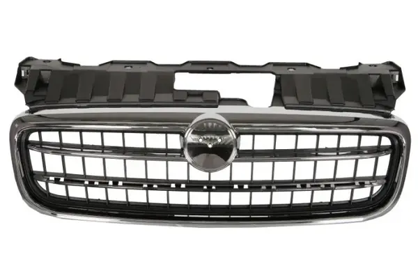 Grila radiator cu cadru, crom negru potrivit FIAT LINEA 1.3D-1.6D 10.06-06.15
