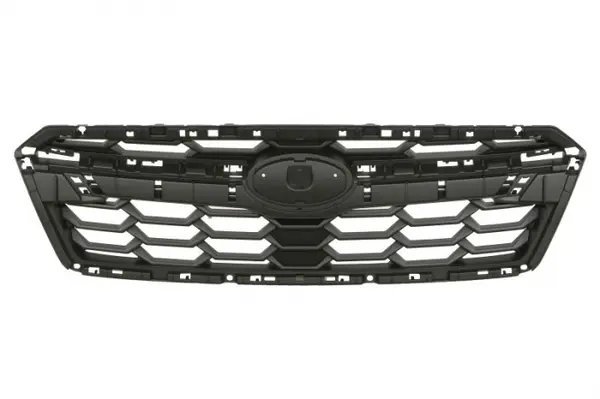 Grila radiator cu gaura emblemei, negru potrivit SUBARU XV 1.6 2.0 2.0H 04.17-
