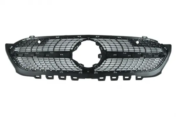 Grila radiator cu orificiu pentru camera, negru crom potrivit MERCEDES A-KLASA W177 04.18-10.22