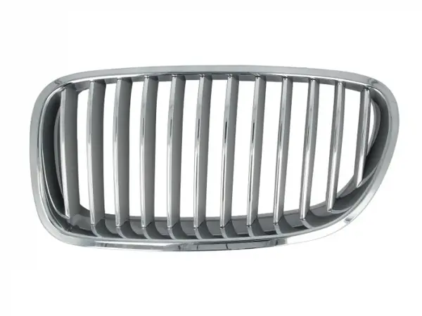 Grila radiator fata stanga crom argintiu BMW Seria 5 F10, 5 F11 dupa 2009