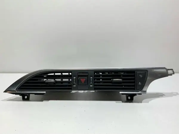 Grila ventilatie bord centrala cu buton avarie 4G1820951G Audi A6 (2010-2018) [4G2, C7]