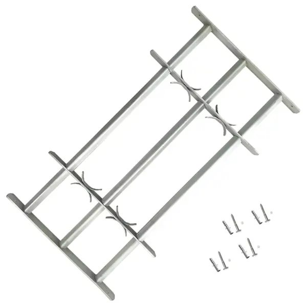 Grilaj de siguranta pentru ferestre cu 3 bare transversale 700-1050 mm