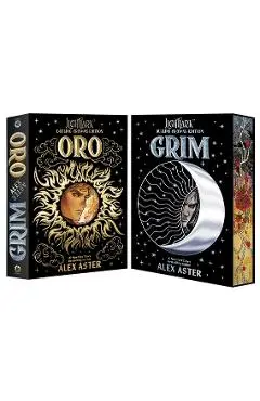 Grim and Oro: Dueling Crowns Edition (a Lightlark Saga Deluxe Companion Book) - Alex Aster