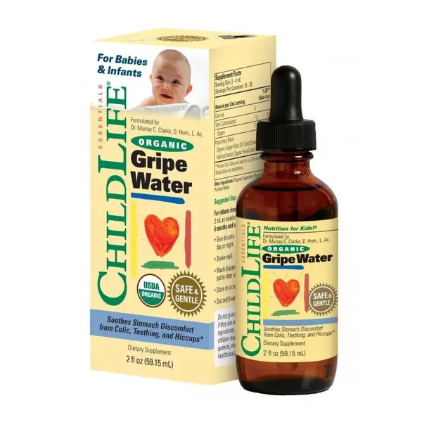 Gripe Water Childlife Essentials, 59,15 ml, Secom