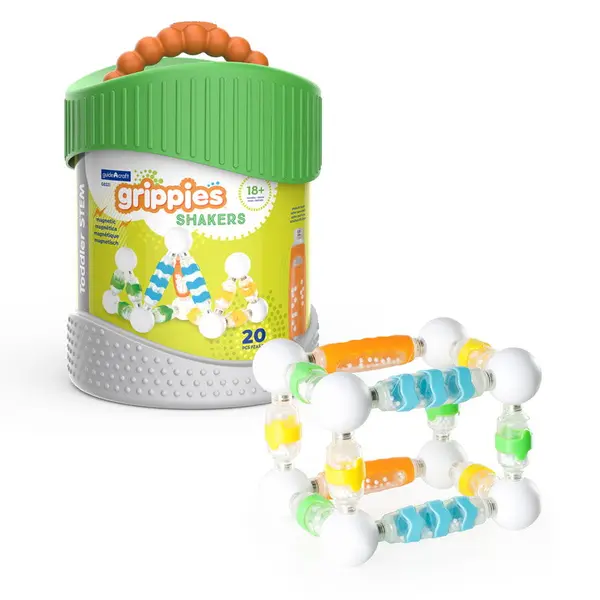 Grippies Shakers, set magnetic senzorial, 20 piese multicolor