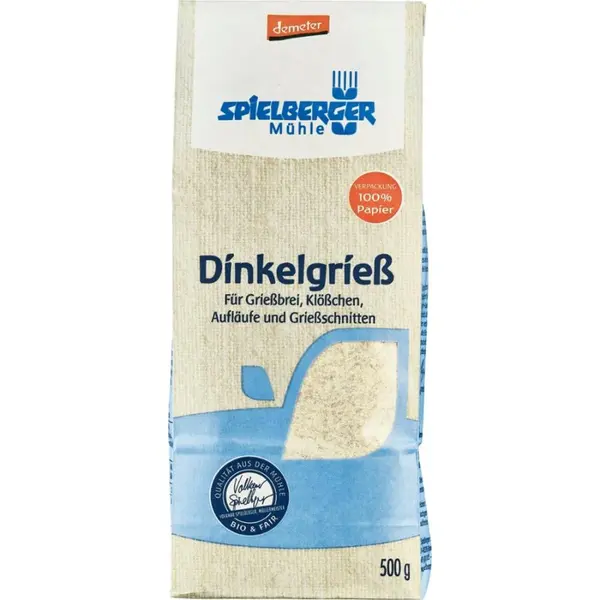 Gris de spelta Demeter, eco - 500 g