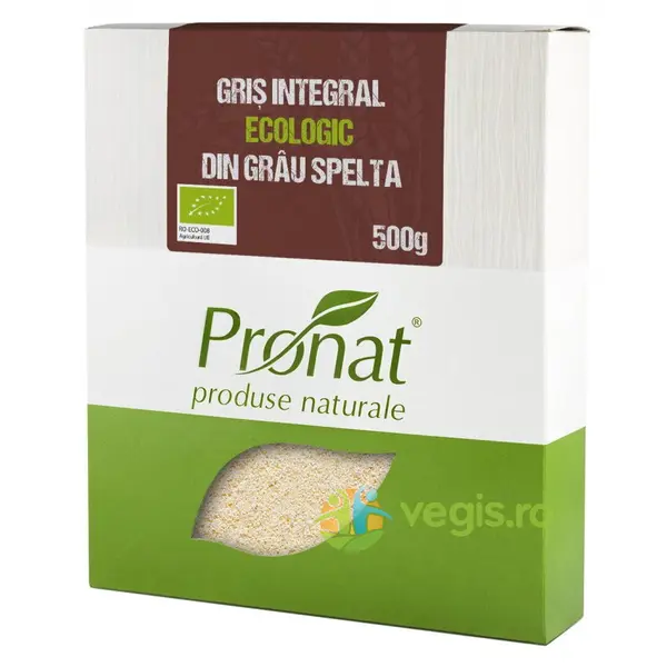 Gris Integral din Grau Spelta Ecologic/Bio 500g