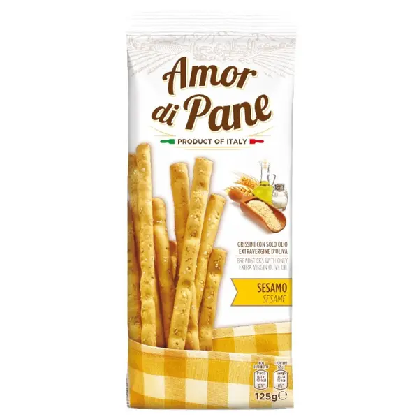 Grisine cu Susan, Amor di Pane, 125 g