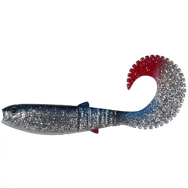 Grub LB Cannibal Curltail 12.5cm 10G Roach 3buc