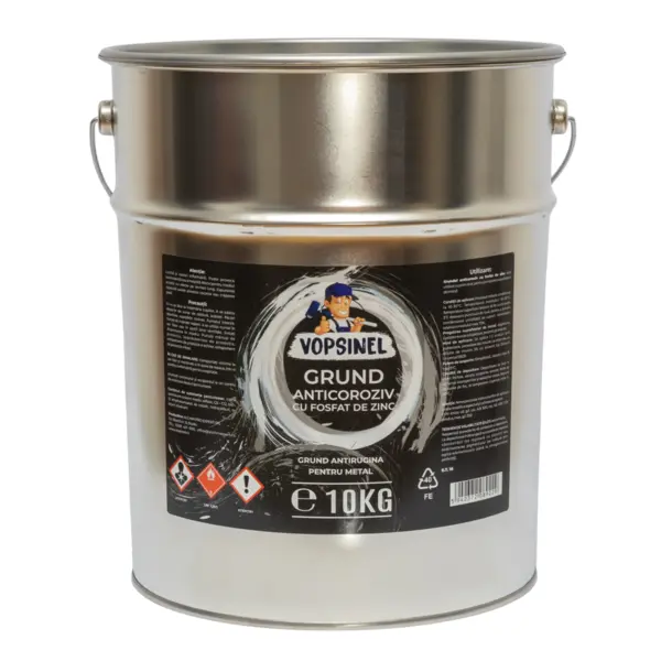 GRUND ALCHIDIC ANTICOROZIV ECOSTICK™ PENTRU METAL - 10KG , ROȘU OXID RAL 3009