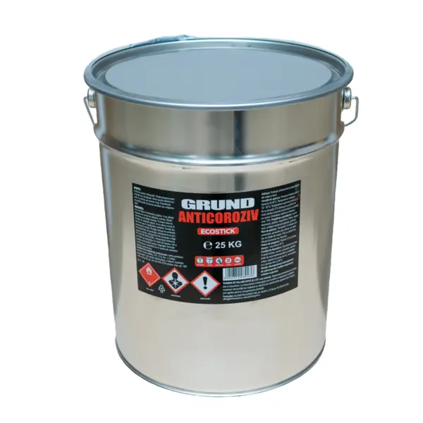 GRUND ALCHIDIC ANTICOROZIV ECOSTICK™ PENTRU METAL - 25KG , GRI RAL 7040