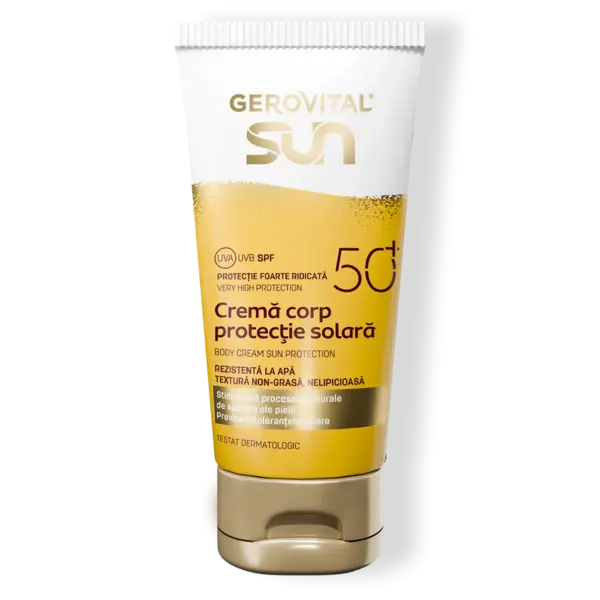 Gsun crema corp protectie solara SPF50+ 150ml fl. Farmec