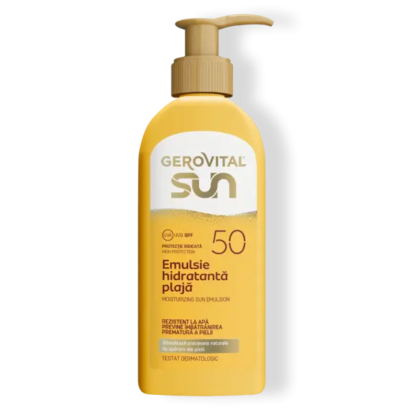 Gsun emulsie hidratanta plaja SPF50 200ml fl. Farmec