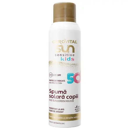 Gsun sensitive-spuma solara copii SPF50 150ml fl. Farmec