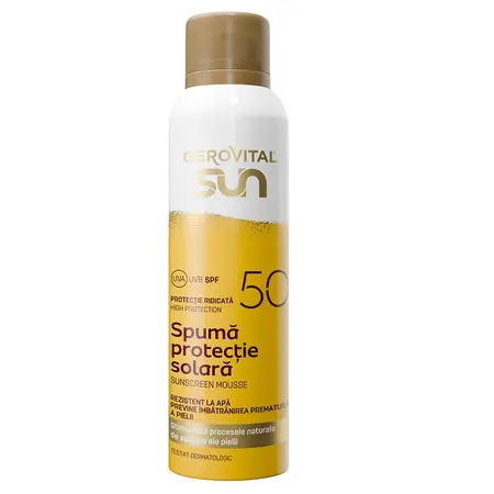 Gsun spuma protectie solara SPF50 150ml fl. Farmec