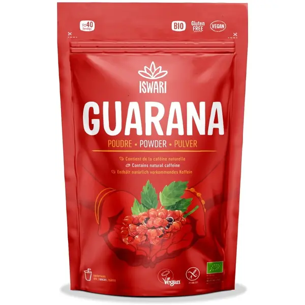 Guarana sub Forma de Pulbere fara Gluten Ecologica/Bio 70g