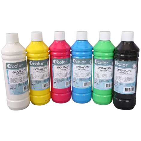 Guasa lavabila pentru pictura 500 ml Alb