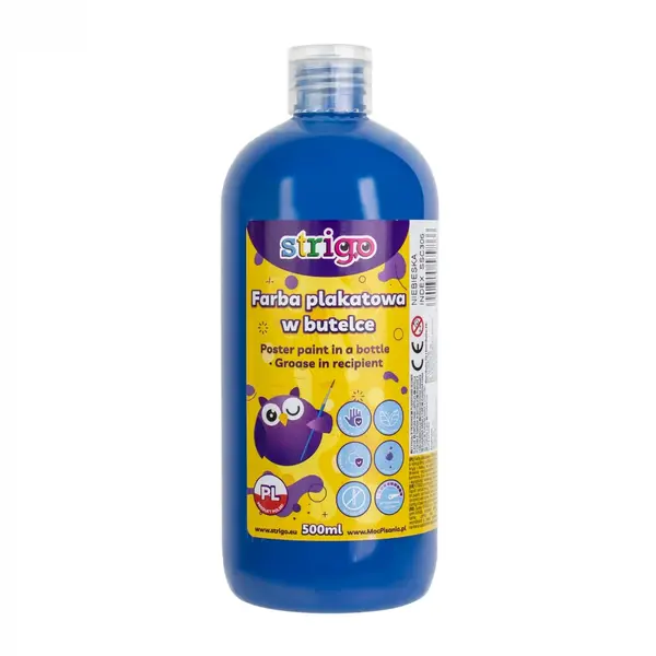 Guase Strigo in Recipient 500 ml, Albastru